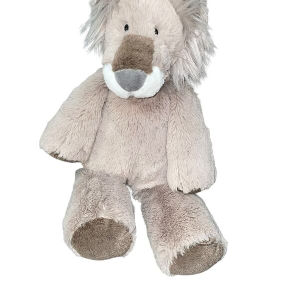 Mary Meyer Plush Lion Weighted Marshmallow Zoo Latte Stuffed Animal Nursery 15" - Picture 4 of 8